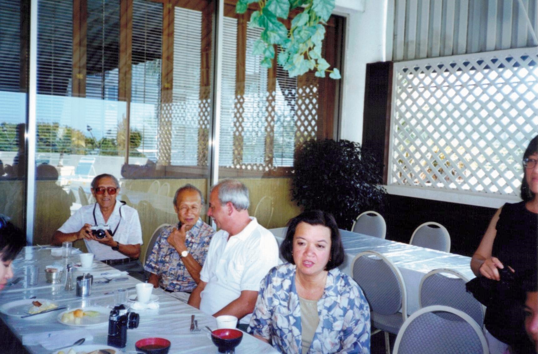 Waituck Lo, Wyleon Lo, Tony Furnari, Susan Furnari